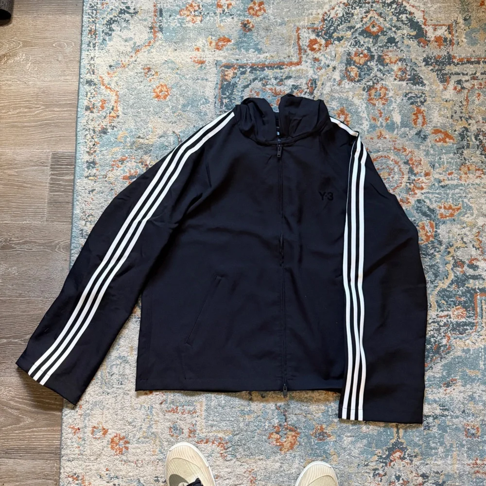 Adidas y-3 hooded track jacket - Picture 1 of 4